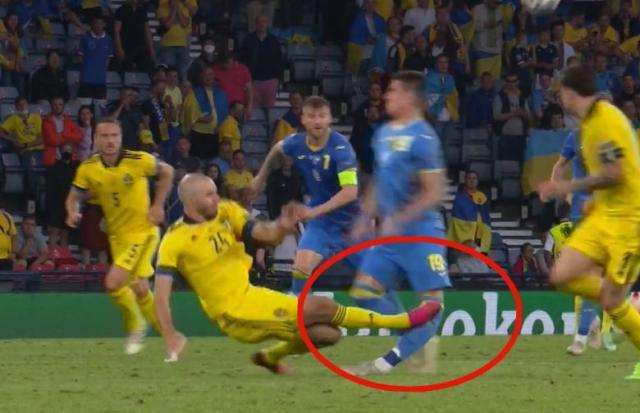 【欧洲杯】津琴科传射 乌克兰加时补时绝杀10人瑞典